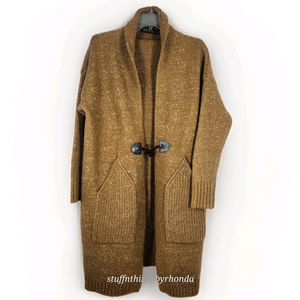 VC Vanilla Chocolate Women's Long Cardigan Sweater With‎ Pockets